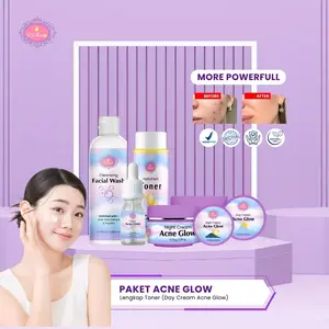 [READY STOCK] PAKET ACNE GLOW by CCL BEAUTY [FREE POUCH]