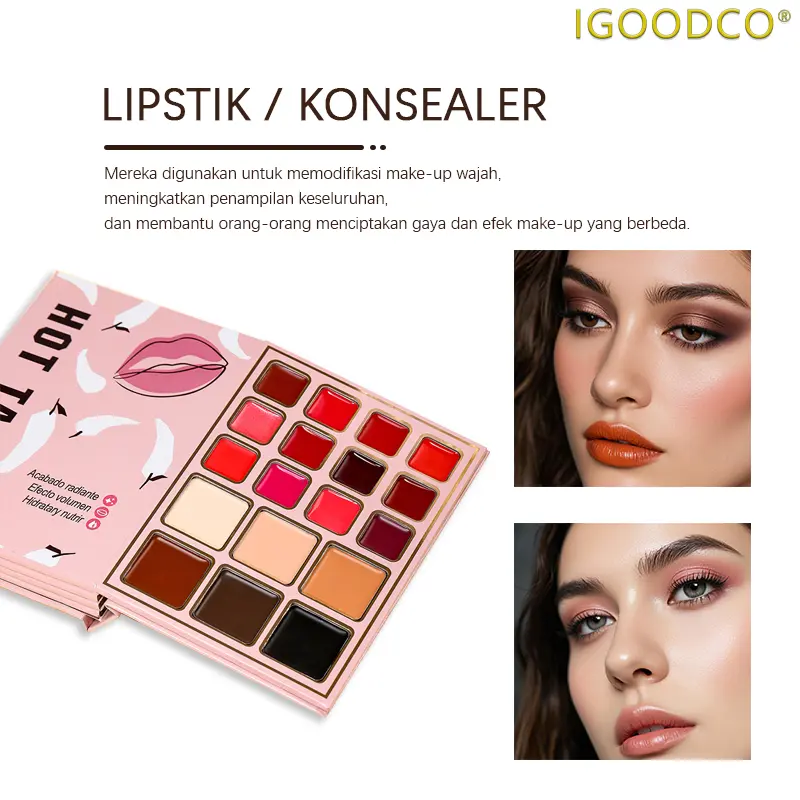 IGOODCO 78 color eye shadow board series matte flash multi-color palette Eyeshadow 5