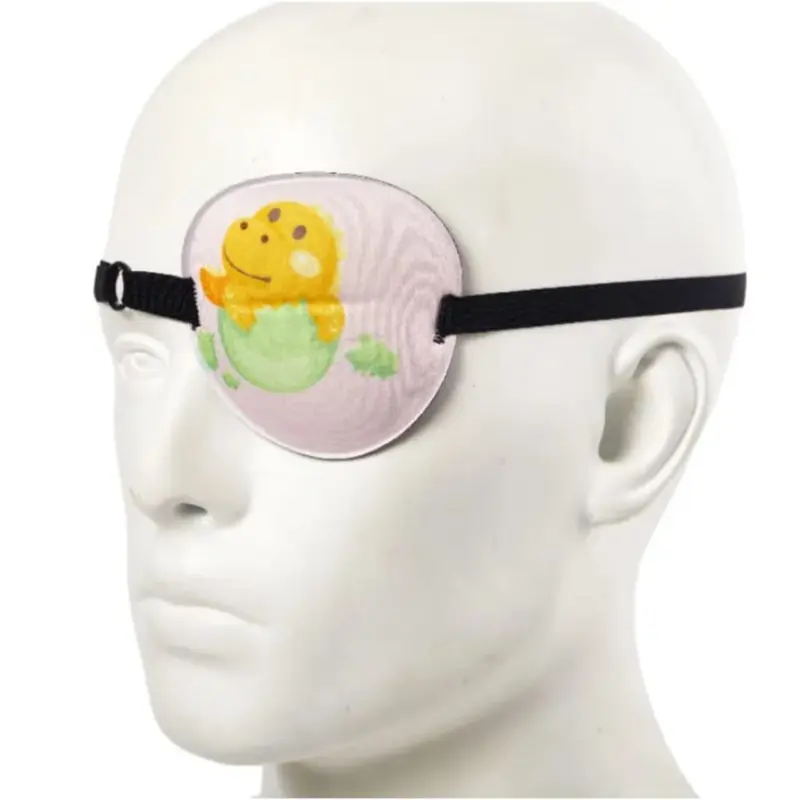 Terapi Lazy Eye Patch Amblyopia Orthoptic penutup mata malas Juling bajak laut Per Pcs 4