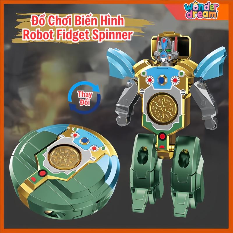 Con Quay Ngón Tay Đầu Ngón Tay, Thiết Kế Sáng Tạo, Biến Dạng Cơ Học, Robot Chống Sốc, Đồ Chơi Trẻ Em, Con Quay Bay, Đồ Chơi Giải Tỏa Căng Thẳng, Đồ Chơi 2in1, Robot Chiến Đấu Biến Hình