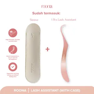ROONA Lash Assistant | Tweezer Aplikator Pinset Individual Lashes | Penjepit Alat Pasang Bulu Mata Palsu
