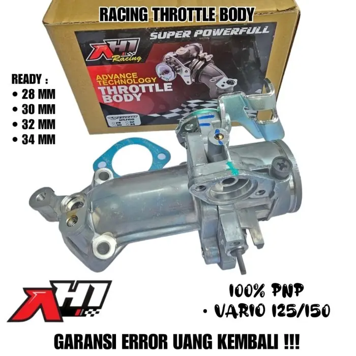 NEW TB THROTTLE BODY AH1TB AHI VARIO 125 150 SET 28 30 32 34 MM 1