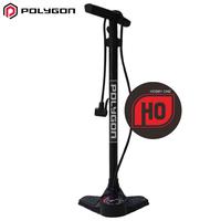 Gambar POLYGON FLOOR ALLOY PF-02 HPHV SMART HEAD Pump Black - Pompa Sepeda dari Hobby One Kota Bandung 1 Tokopedia