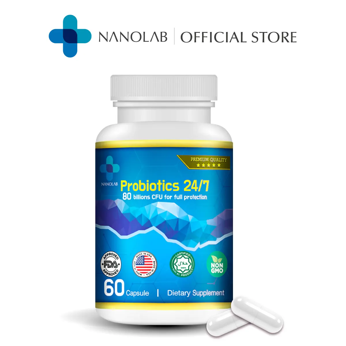 [LAST DAY!!!] Nano Probiotics 24/7 • 80 Billion CFU • Max Dosage • Immune System Booster