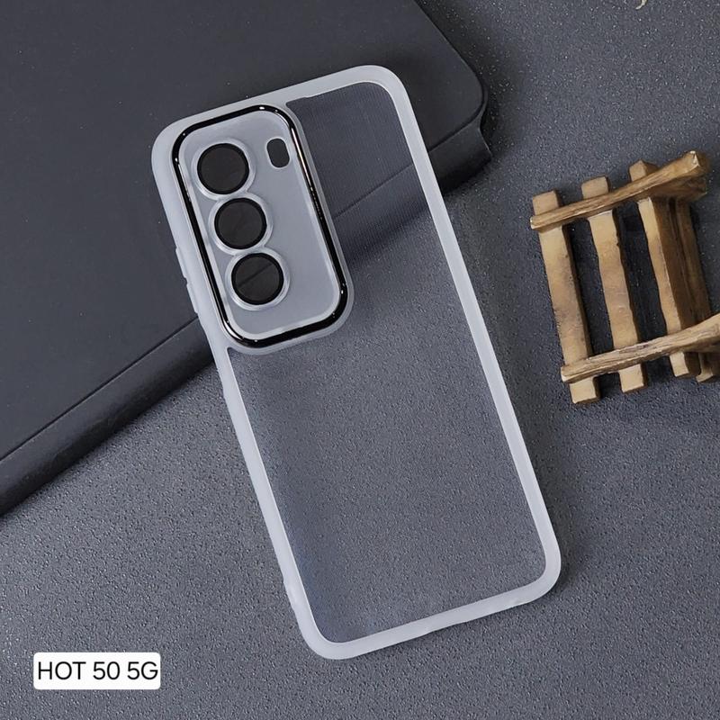 Baifu - Hybrid Case Clear Case Infin1x Hot 50 4G Hot 50 5G Hot 50 Pro Plus 4