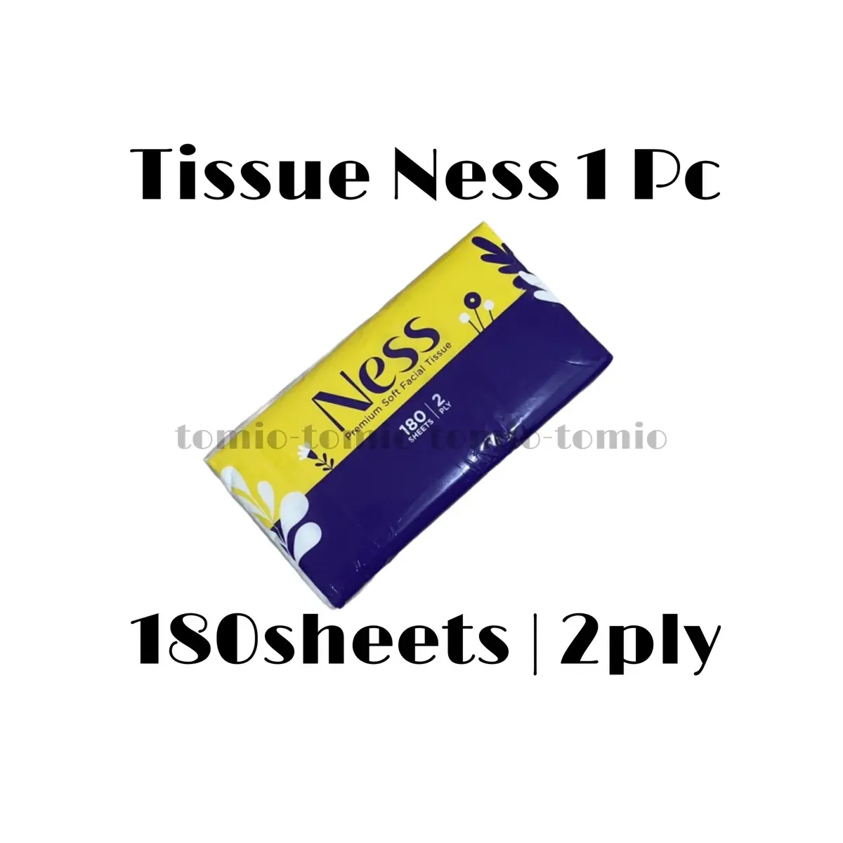 Ness Tisu Facial Tissue Tissu Wajah Premium 180sheets 2ply