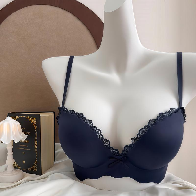 Combo 2 áo lót ren không gọng ôm sát nâng ngực dành cho người Việt - Thiết kế phù hợp với áo dài và dành cho ngực nhỏ,Phụ nữ tự tin tỏa sáng quyến rũ