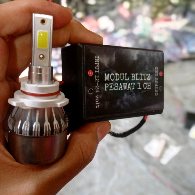 LAMPU +MODUL TANPA TOPLES 12 Volt /24 Volt 2