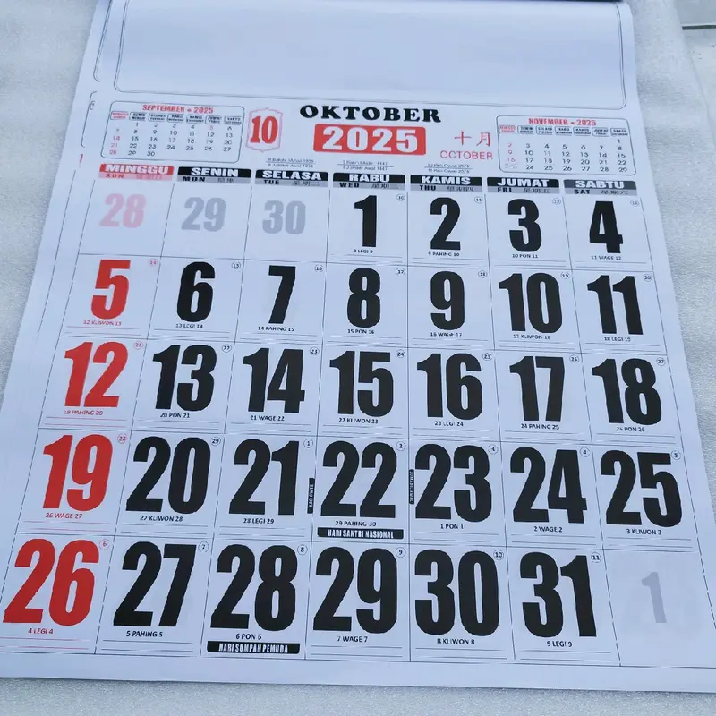 KALENDER KERJA SUPER JUMBO TAHUN 2025 4