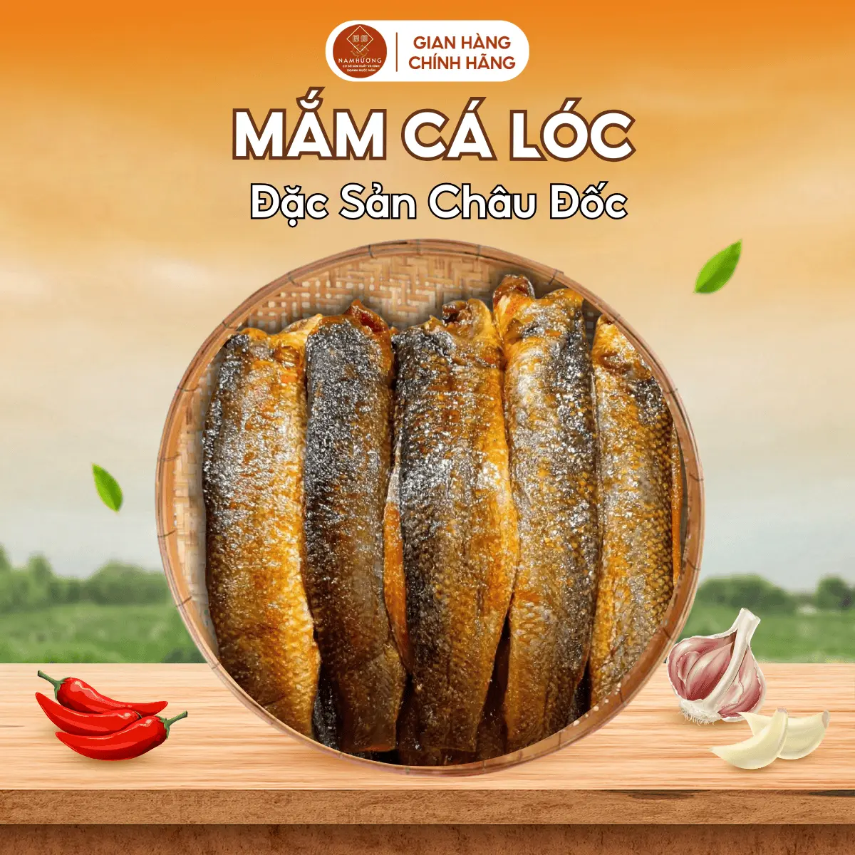Mắm Cá Lóc Nguyên Con 1kg - Đặc Sản Đồng Tháp | Nam Hương