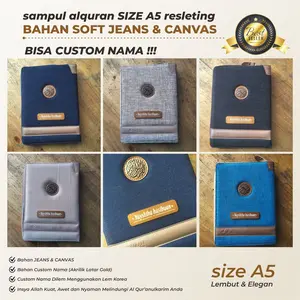 sampul alquran resleting - cover quran A5 - cover al quran praktis