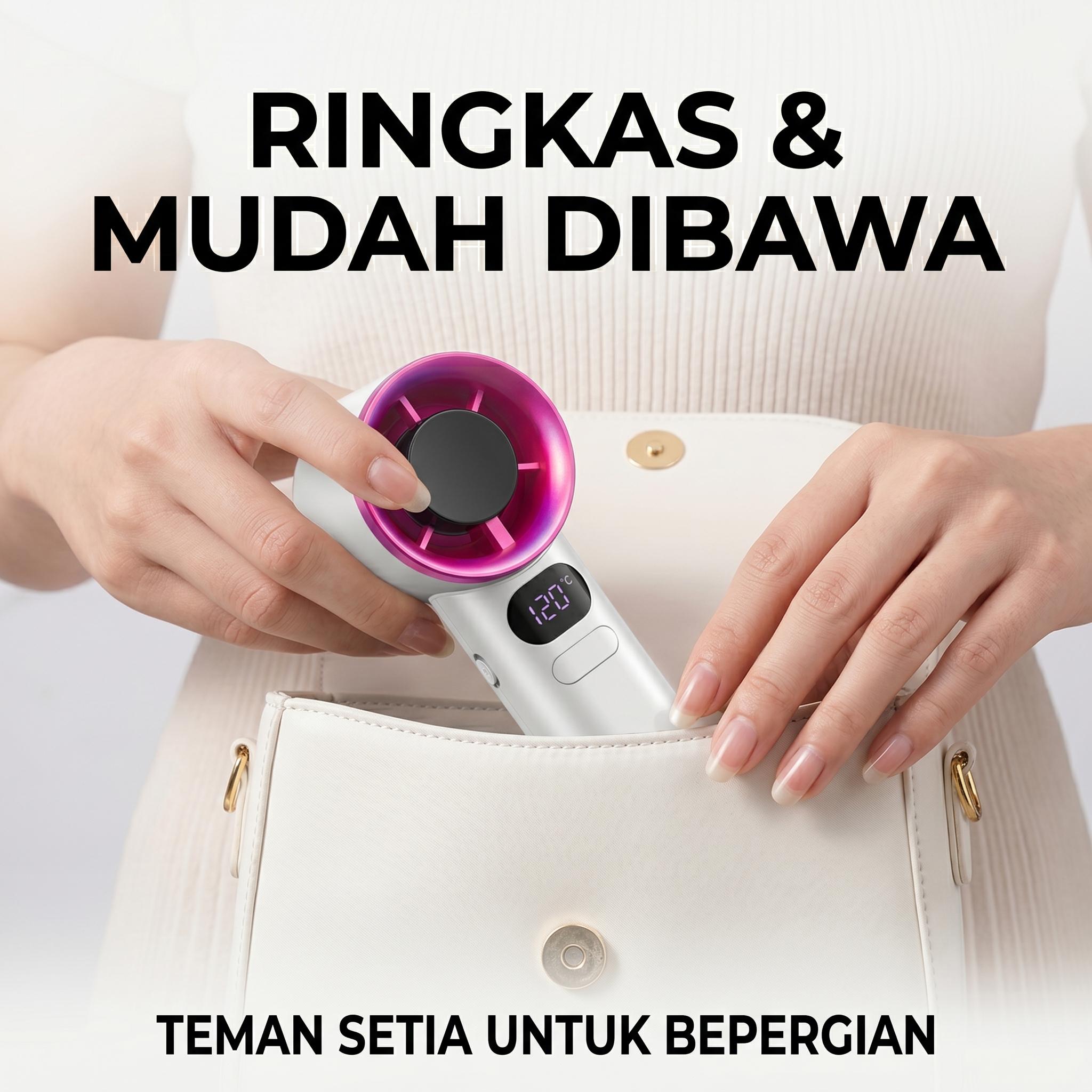 Mini Fan Kipas Angin Kecil Baterai Portabel dengan Hembusan Angin Kuat dan Desain Modern untuk Rumah Kantor Sekolah dan Traveling Mini Fan Kipas Angin Kecil Baterai Portabel dengan Hembusan Angin Kuat dan Desain Modern untuk Rumah Kantor Sekolah dan Traveling