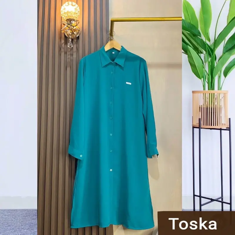Tunik Panjang Cey Airflow Hight Quality untuk Wanita Muslim midi 4