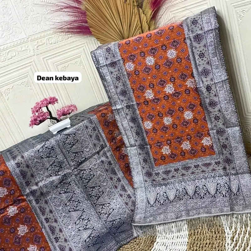 kain songket mesin limar panca warna ,( premium ) 3 negri 1