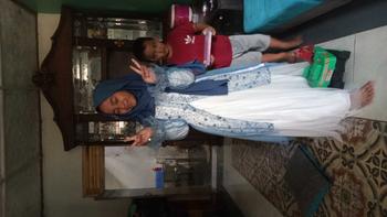 Product Review of KAMARI set rok anak ice blue,burgundy,set gaun anak,set rok anak lebaran..brukat tile dot/polos,kebaya anak,gamis lebaran anak kekinian usia 2-15 tahun Setelan Muslim anak Bunga Outer Baju Jilbab Nyaman Panjang Panjang Dress Kaos from B**h 0