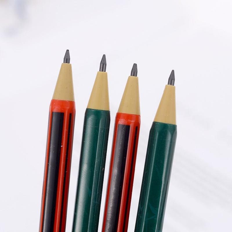 whatter Anti-slip 2.0MM 2B Automatic Pencil Comes With Sharpener Sketch Drawing Writing Tool Movable Pencil Stationery Press Type Sketch Pencil Sketch Comics Design 7