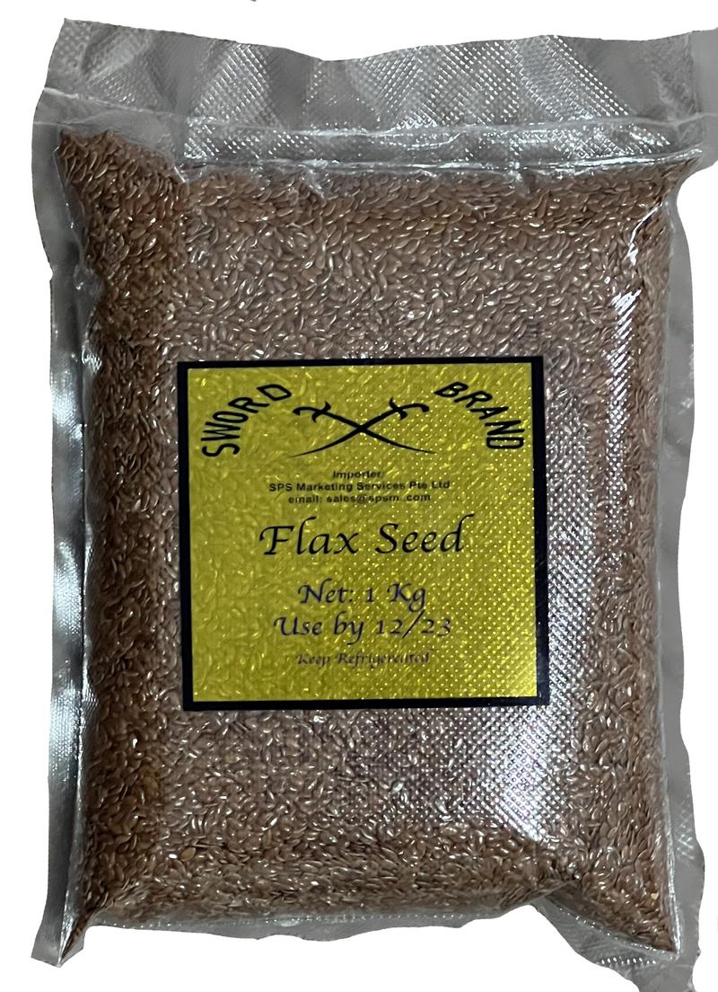 Product Introduction of Flax seed  1 kg bag new stock current crop 0