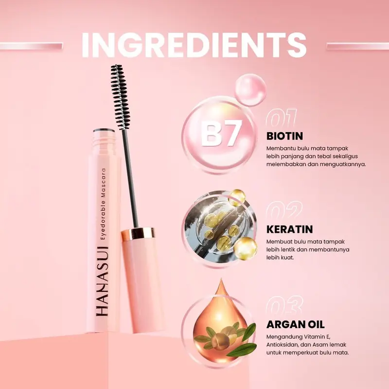 Hanasui Eye Makeup Series | Eyemazing Eyeshadow Palette | Eyebrowtiful Pencil | Eyetractive Liner Pen | Pensil Alis | Palet eyeshadow | BPOM 2