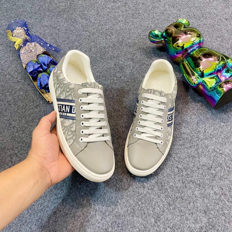 FullBox Giày dây buộc nam hoạ tiết thêu cao cấp đế cao su non đi êm chân