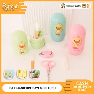 1 set isi 4 paket gunting kuku bayi karakter Animal lucu termasuk box menarik/Set Alat Pelindung Bayi Baby/Set Alat Pelangsing Bayi