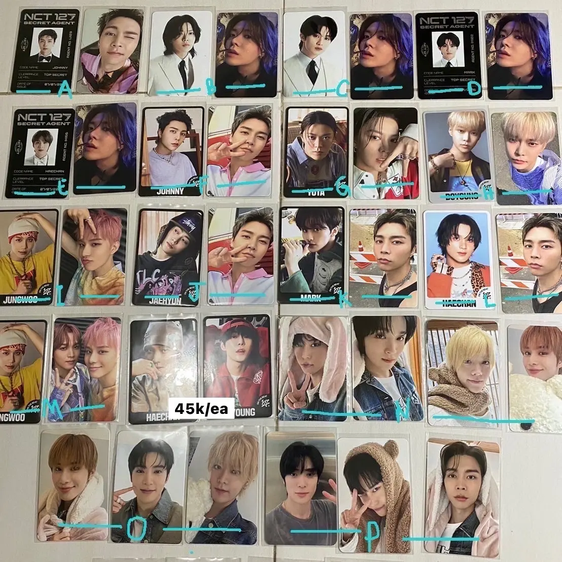 TRADING CARD FANMEETING NCT 127