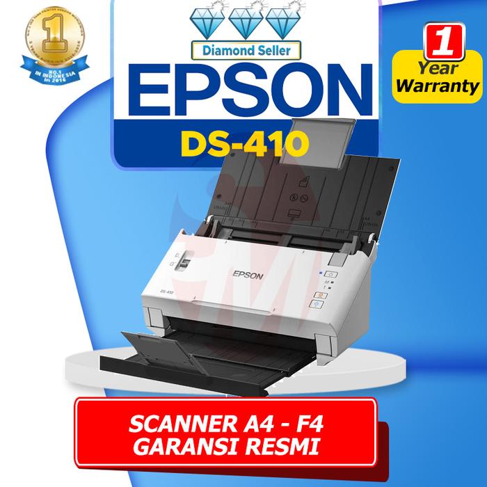 Gambar Scanner Epson DS-410 Epson DS410 Scan upto A3 Stitch-Garansi Resmi dari SinarMutiara Online Kota Administrasi Jakarta Barat Tokopedia