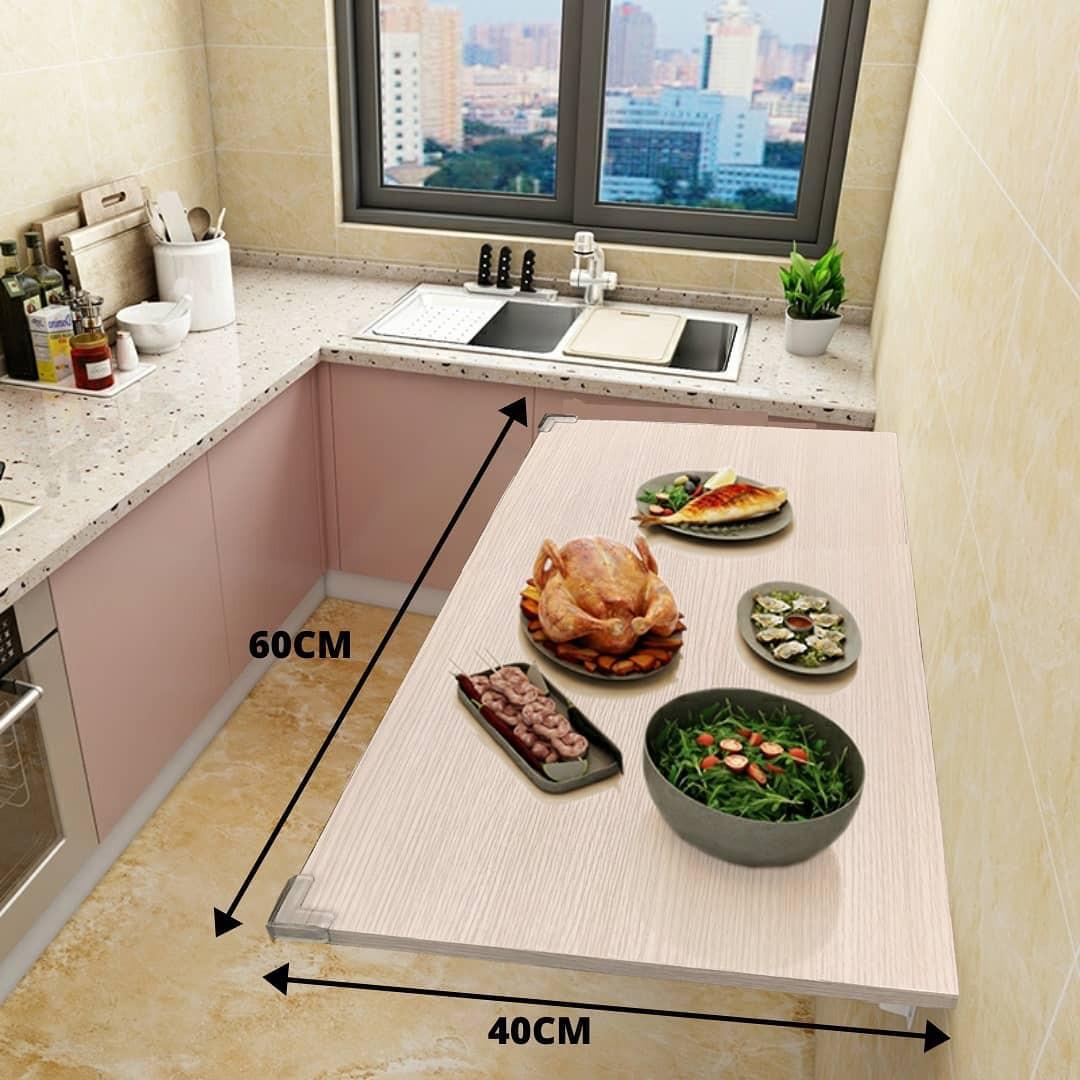 MEJA LIPAT LAPTOP RAK TEMPAT LAPTOP MEJA LIPAT REQUEST WARNA RAK DINDING TEMPEL Request warna Mk Biru Kayu