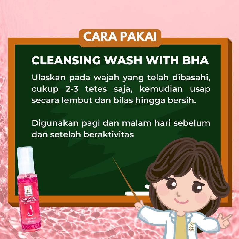 Dricha Cleansing Wash With BHA (Oily & Acne Skin) 4