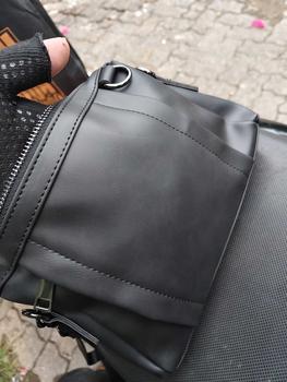 Product Review of Tas Selempang Pria Kulit Tas Tangan Clutch Bag Pria PRAHA BLACK hitam cowok from M** E**a 2