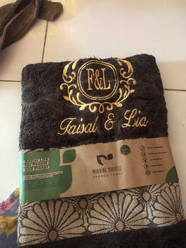 Product Review of Handuk Kimono Set custome bordir nama depan belakang seserahan dan kado pernikahan Hadiah Handuk Wanita Dewasa Tidur Dress Pria from ** 0