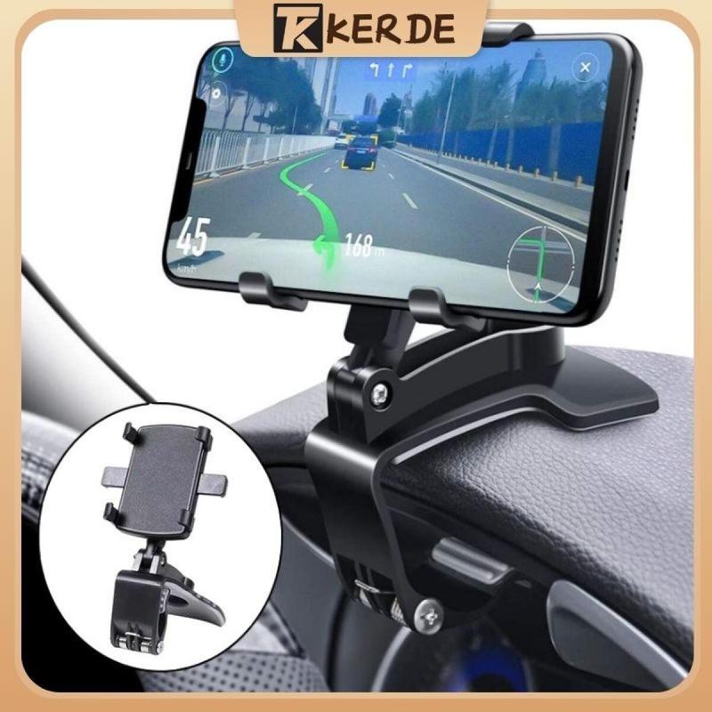 Universal Dudukan Telepon Dasbor Mobil Car Phone Holder Dudukan HP Tersedia Untuk Ponsel Ukuran 3 - 7 inci Dudukan Telepon Snap-On Mudah Dipasang Dan Dihapus 1