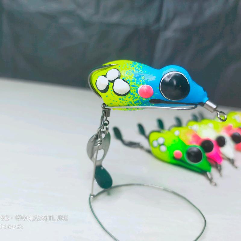 softfrog tokek bintik rasa jaws 4 cm onecastlure 5