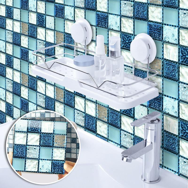 Product Introduction of 20pcs/Set Waterproof Wall Stickers Kitchen Oilproof Brick Wallpaper DIY Home Décor Self Adhesive Bathroom 3D Tile Stickers 11
