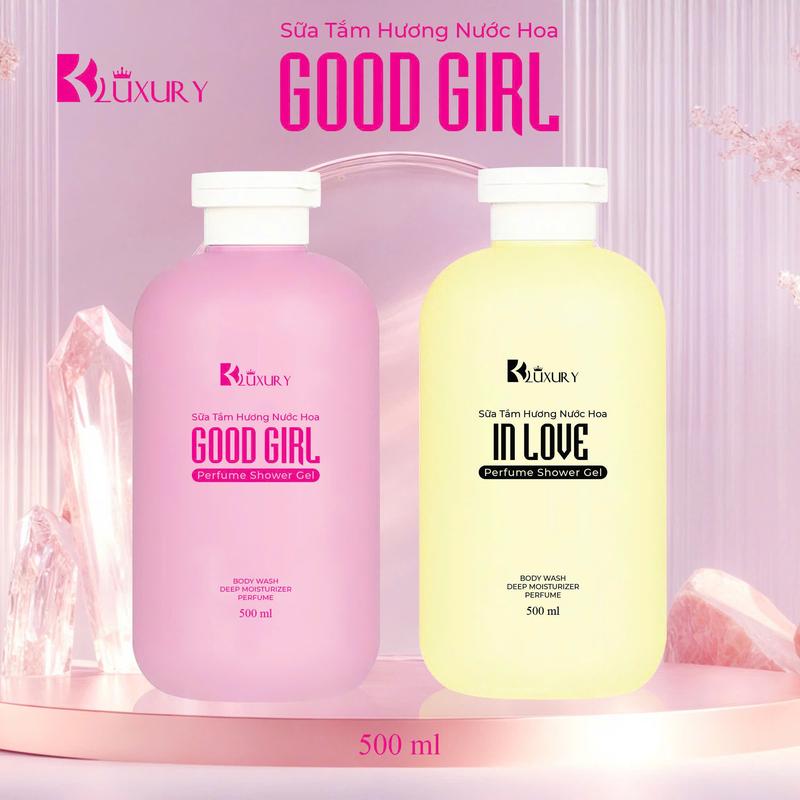 Combo Sữa tắm hương nước hoa  BK LUXURY GOOD GIRL + IN LOVE