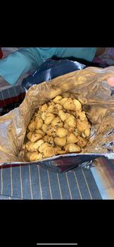 Product Review of COD Soes Coklat Cokelat/strawberry/ 500g/1kg /Update kemasan terbaru / merek baru/Malona/ mix rasa/halal Kue Sus Kering Isi soes coklat lumer 1 kgr Enak Murah （Cemilan keluarga, cocok untuk dewasa dan anak-anak） Chocolate Food Makanan Snack Manis from M**m 3