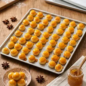 Nastar Klasik Isi Selai Ngeprul Kemasan Tinwall 500g Isi 25 Biji - Snack