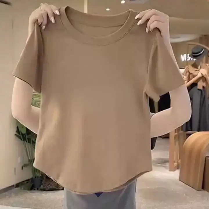 Baju Wanita Oblong - Bahan Spandek Distro - Baju Lengan Pendek - Atasan - Baju Kasual - T-shirt COD 6