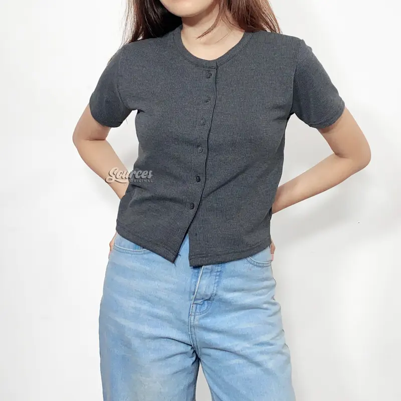 SEKAR TOP BLOUSE / ATASAN CROP SANTAI WANITA / SOURCES INDONESIA 4