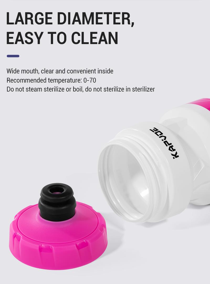 Product Introduction of KAPVOE 610ml Portable Cycling Water Bottle - High-Performance Lightweight Design Drop-Proof BPA-Free Perfect For Any Cycling Adventure 16