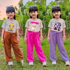BAJU SETELAN FASHION ANAK USIA 4-11 TAHUN / FASHION ANAK PEREMPUAN