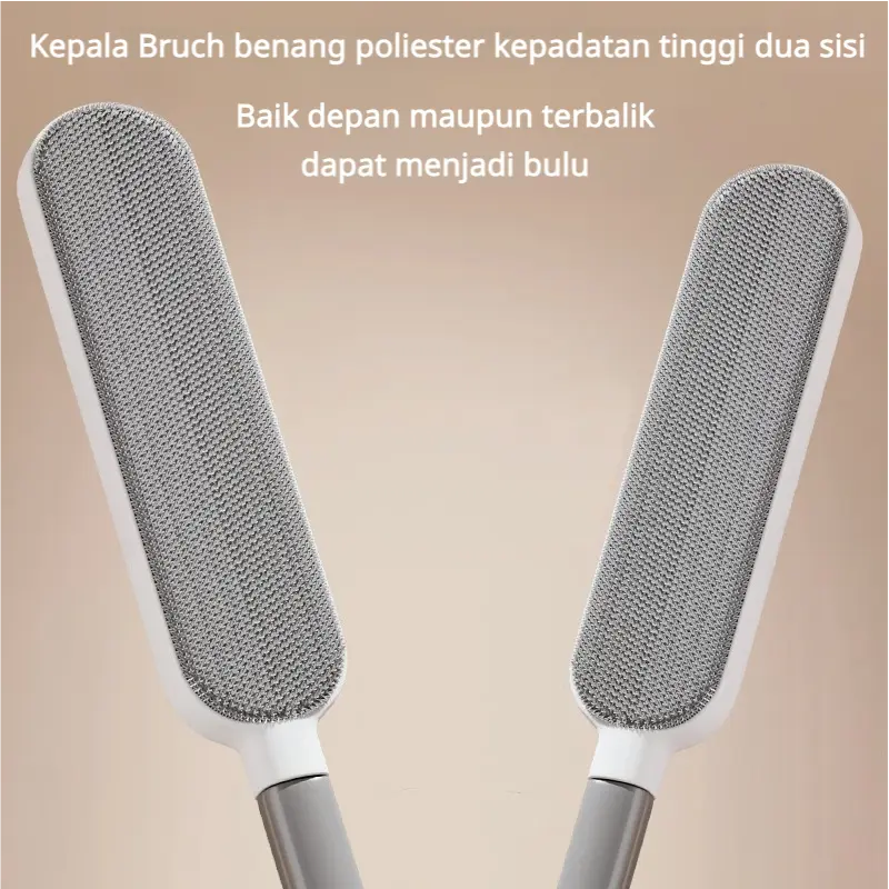 [COD]Double-Sided Electrostatic Hair Removal Brush Portable Clothes Lint Roller Lint Remover Pet RemoverLint Brush Pet Hair Remover Magic Brush Clothes Cleaner Lint Remover for Couch Reusable Lint Brush household items 2