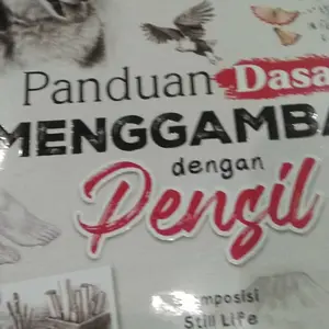 Buku Panduan Dasar Menggambar dengan Pensil - Veri Apriyatno, S.Sn - Ruang Kata