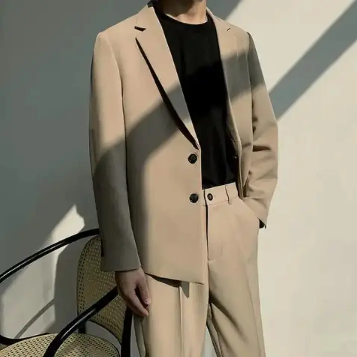 Blazer Jas Pria Style Korea Model Baru Formal 0