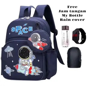 AMIRA BAGS TAS SEKOLAH ANAK PAUD TK SD KELAS 1 KEREN KE KINIAN NYAMAN | RANSEL ANAK LUCU STYLISH SIMPEL KARAKTER KARTUN ASTRONOT|TAS LAKI- LAKI  PEREMPUAN COWOK CEWEK | BACKPACK ISI BESAR MULTIFUNGSI