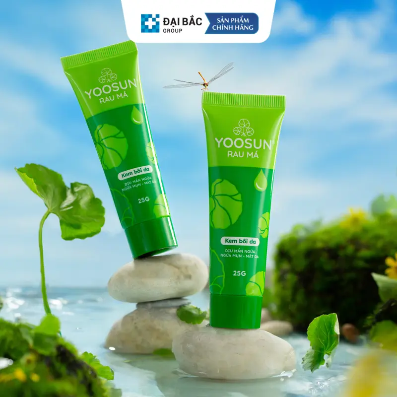 Kem bôi da YOOSUN RAU MÁ 50G dưỡng da, giúp da mềm mịn - Tuýp 50g 2