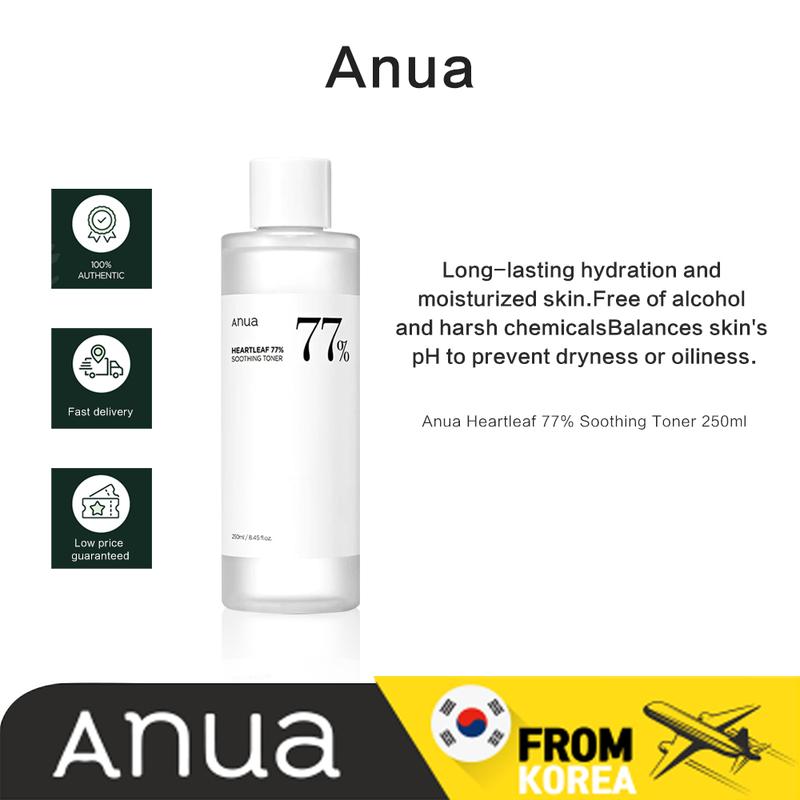 Nước Hoa Hồng Anua Heartleaf, Làm Dịu Da, Sản Xuất Tại Hàn Quốc, Có Các Kích Cỡ 40ml, 150ml, 250ml Và 500ml