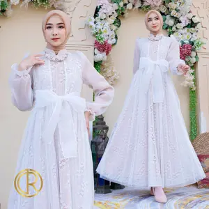 Aurora Boutiq MAXI DAVINA | M L XL 2XL | 15 WARNA | Busui Friendly Terbaru Gamis Fashion Busana Muslim Wanita Lebaran Mewah Kondangan Pesta Dress Cantik Menyusui