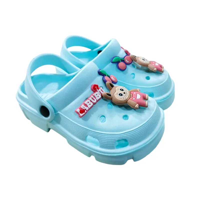 Sandal Baim Anak Perempuan Sandal Anak Cewek Motif Labubu Jelly Eva Ringan Nyaman Tali Belakang 7