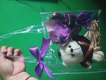 Product Review of Gift Bag Hampers tas wisuda buket bunga boneka + custom medali akrilik tas mika transparan wanita cewek cowok anak hadiah kado ulang tahun birthday Anniversary pernikahan pacar guru ibu ayah pengantin valentine kelulusan graduate graduation partner from E**a H**i 0
