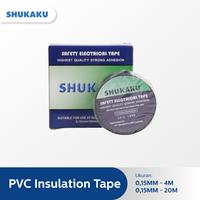 Gambar SHUKAKU Pvc Insulation Tape – Isolasi  Kabel Listrik - 0.15mm – 5 Yard dari SHUKAKU Official Store Kota Administrasi Jakarta Utara 1 Tokopedia
